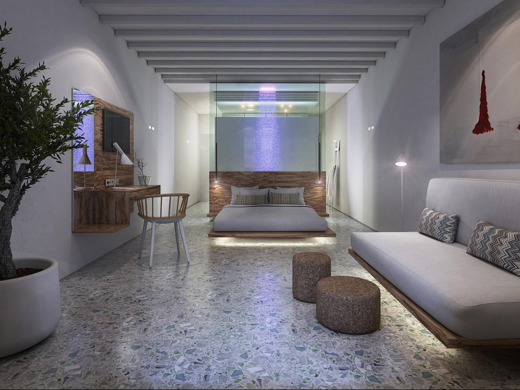 Mykonos Town Mykonos Palace Beach Hotel מראה חיצוני תמונה