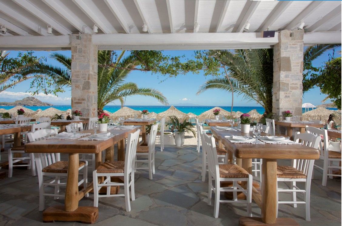 Mykonos Town Mykonos Palace Beach Hotel מראה חיצוני תמונה